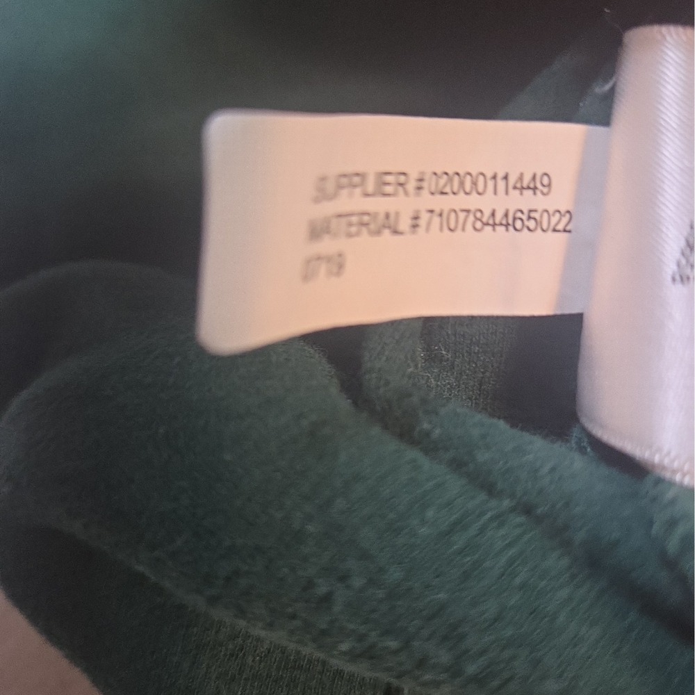 Polo Ralph Lauren Estate Rib 1/4 Quarter Zip Pullover Sweater Mens XL Green - Picture 8 of 11